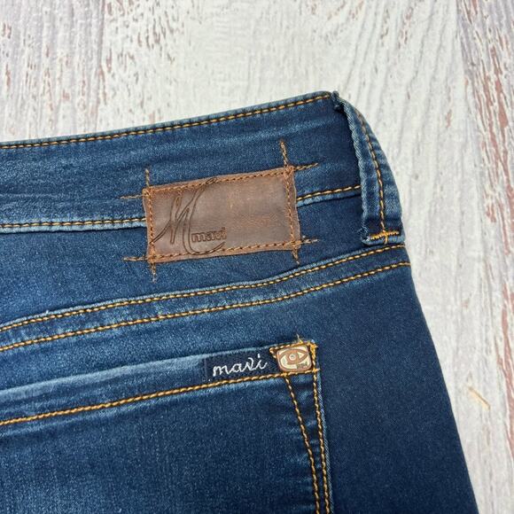 NWT MAVI SERENA Low-Rise Super Skinny Jeans SIZE 27 x 33 Dark Wash Blue Denim - Picture 7 of 11